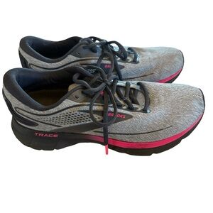 Brooks Gray and Pink Athletic Shoes